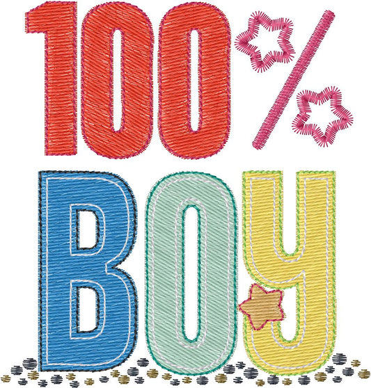 100% boy